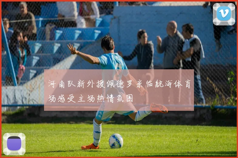 河南队新外援佩德罗亲临航海体育场感受主场热情氛围